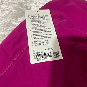 Lululemon Align HR Pant in Vibrant Pink